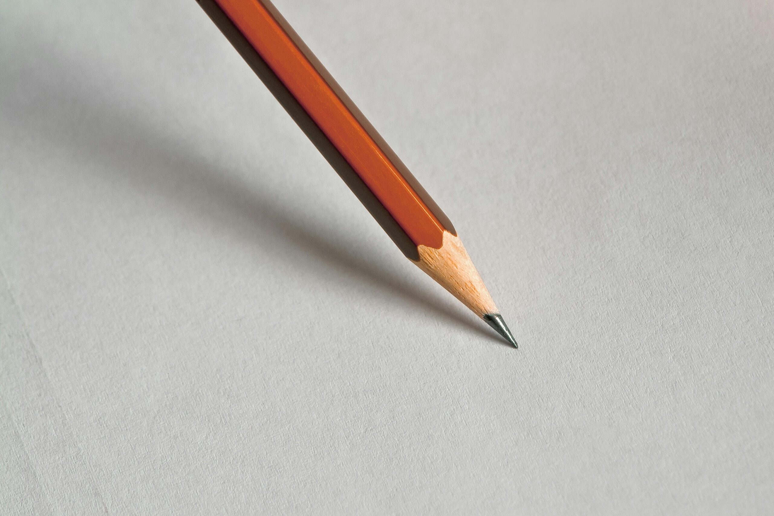 Bleistift Auf Weißbuch